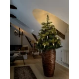 Rasvjeta za božični bor za unutarnju primjenu 15 LED, toplo bijelo svjetlo, dužina osvjetljenja: 5.6 m Konstsmide 2036-010