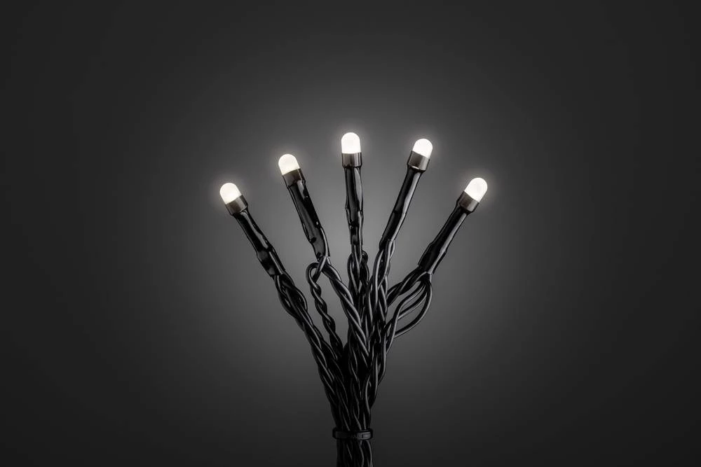 Mikro-Svjetleći LED lanci za vanjsku primjenu 120 LED, toplo bijelo svjetlo, dužina osvjetljenja: 19.04 m Konstsmide 3812-100 slika