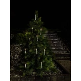 LED-svijeće na baterije, toplo bijelo svjetlo Konstsmide 1935-100, bijela