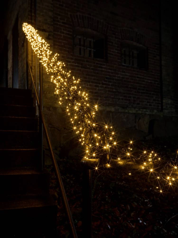 Svjetleći LED lanci u obliku girlande za vanjsku primjenu 288 LED, Berstein dužina osvjetljenja: 2.4 m Konstsmide 3859-800 slika