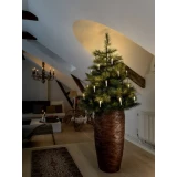 Rasvjeta za božični bor za unutarnju primjenu 20 LED, toplo bijelo svjetlo, dužina osvjetljenja: 7.6 m Konstsmide 2037-010
