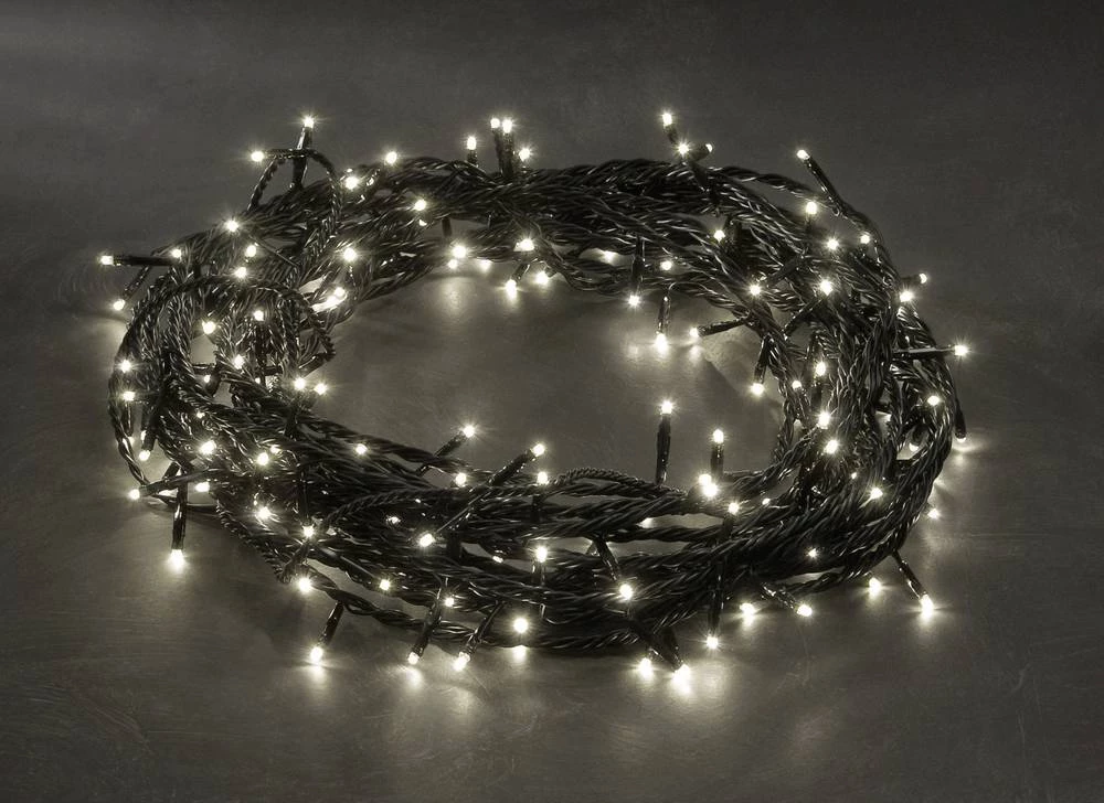 Mikro-Svjetleći LED lanci za vanjsku primjenu 80 LED, toplo bijelo svjetlo, dužina osvjetljenja: 5.53 m Konstsmide 3630-110 slika