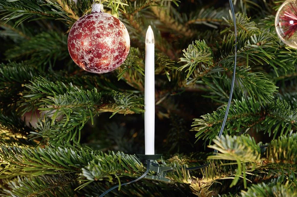 Rasvjeta za božični bor za unutarnju primjenu 10 LED, toplo bijelo svjetlo Konstsmide 1169-000 slika