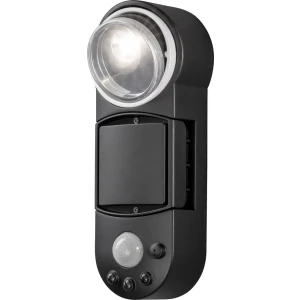 LED reflektor sa senzorom za pokret 1 W , toplo bijelo svjetlo Konstsmide Prato 7696-750, crna slika