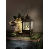 LED-fenjer sa snjegovićem, toplo bijelo svjetlo (jednobojno) Konstsmide 2808-000 Mesing