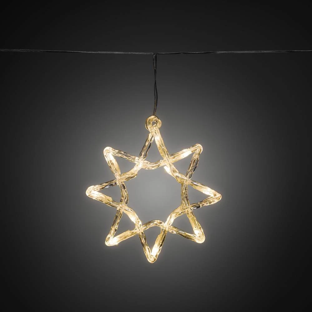 Svjetleća LED zavjesa za vanjsku primjenu 24 V 60 LED, toplo bijelo svjetlo Konstsmide slika