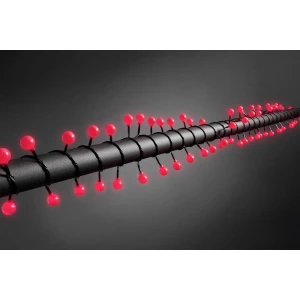 Mini-Svjetleći LED lanci za vanjsku primjenu 80 LED, crvena, dužina osvjetljenja: 6.32 m Konstsmide 3696-557 slika