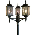 Štedna lampa za vanjsku primjenu E27 75 W Konstsmide Milano 7244-759 crna, siva            