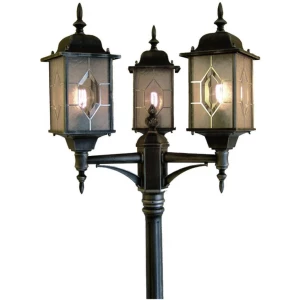 Štedna lampa za vanjsku primjenu E27 75 W Konstsmide Milano 7244-759 crna, siva             slika