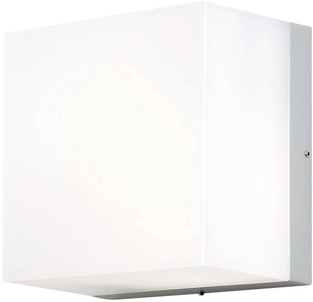 Štedna zidna LED lampa za vanjsku primjenu, LED E27 15 W Konstsmide Sanremo 7927-312, siva slika