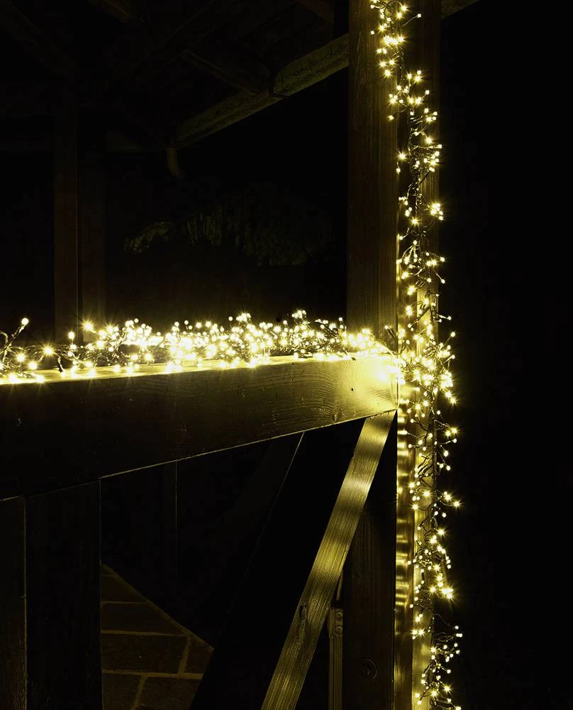 Mikro-Svjetleći LED lanci 580 LED, toplo bijelo svjetlo, dužina osvjetljenja: 3 m Konstsmide 3791-100 slika