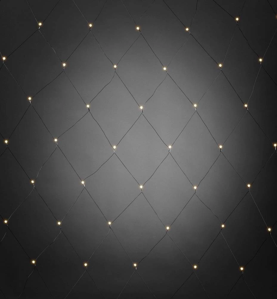 Svjetleća LED mreža za vanjsku primjenu 24 V 80 LED, toplo bijelo svjetlo (D x Š) 200 cm x 200 cm Konstsmide slika