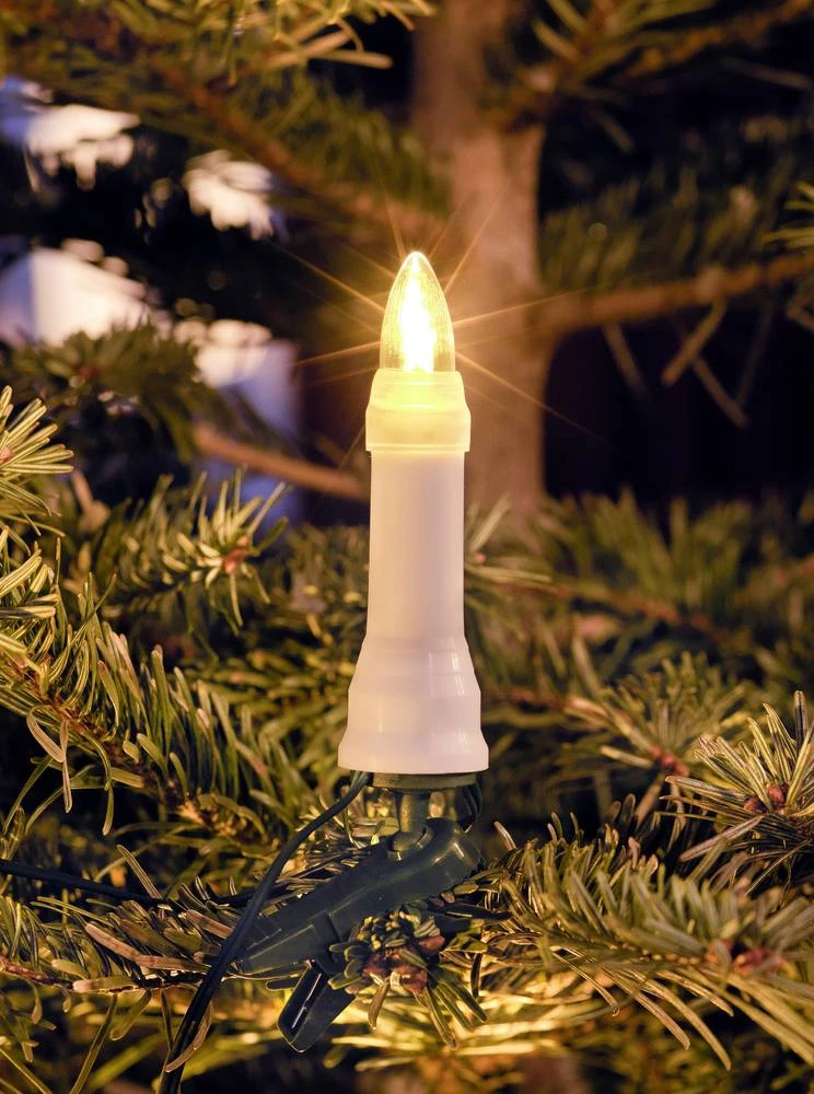 Rasvjeta za  božićni bor za vanjsku primjenu 45 LED, toplo bijelo svjetlo, dužina osvjetljenja: 35.2 m Konstsmide 1015-020 slika