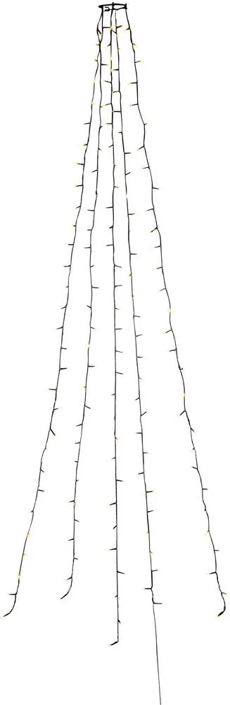 Svjetleća LED mreža za bor 150 LED, Bernstein dužian osvjetljenja: 1.8 m Konstsmide 6360-820 slika