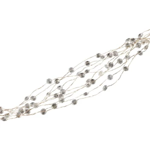 Svjetleća LED mreža sa dijamantima, toplo bijelo svjetlo Konstsmide 6390-160, transparentna slika