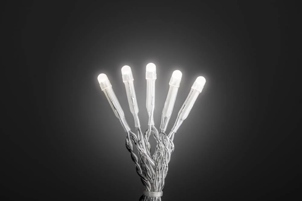 Mikro-Svjetleći LED lanci za unutarnju primjenu 100 LED, toplo bijelo svjetlo, dužina osvjetljenja: 6.93 m Konstsmide 6344-123 slika