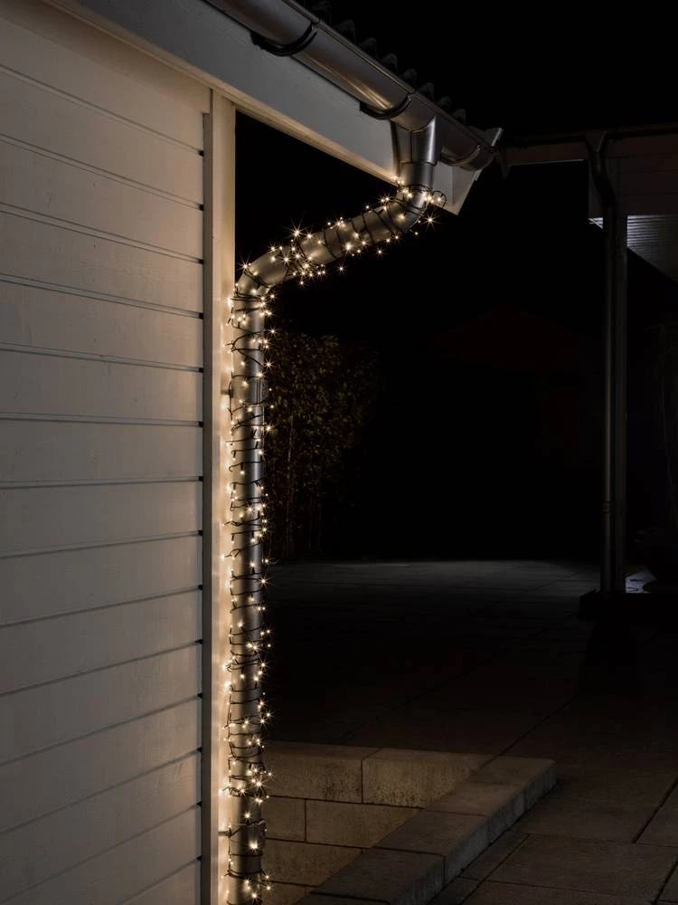 Mikro-Svjetleći LED lanci za vanjsku primjenu 1200 LED, toplo bijelo svjetlo, dužina osvjetljenja: 83.93 m Konstsmide 3649-110 slika