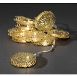 Svjetleći LED lanci na baterije za unutarnju primjenu 10 LED, toplo bijelo svjetlo, dužina osvjetljenja: 0.9 m Konstsmide 3147-803