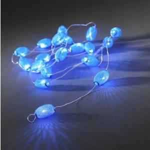 Svjetleći LED lanci na baterije za unutarnju primjenu 20 LED, plava, dužina osvjetljenja: 1.9 m Konstsmide 3155-403 slika