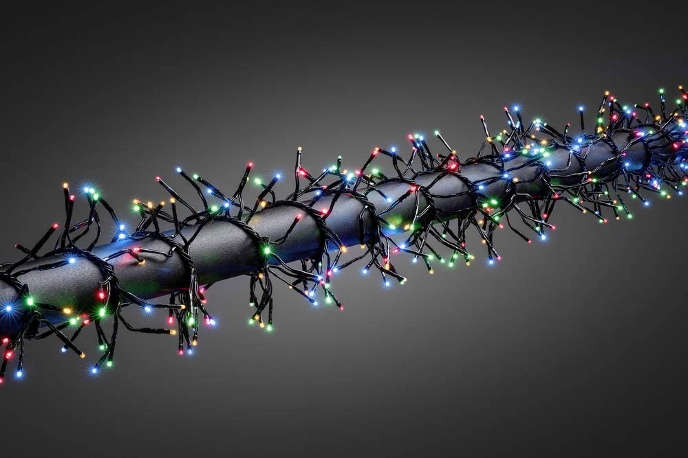 Svjetleći LED lanci u obliku girlande za vanjsku primjenu 576 LED, raznobojno, dužina osvjetljenja: 4.3 m Konstsmide 3861-500 slika