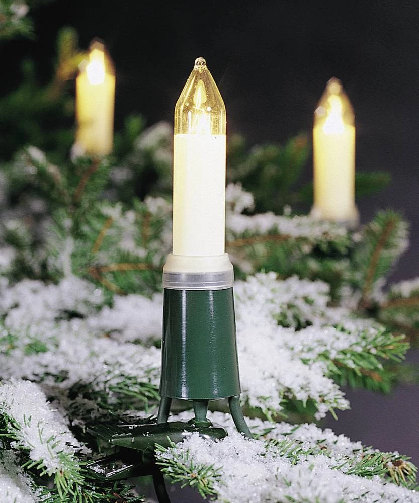 Rasvjeta za božićni bor za vanjsku primjenu 16 bezbojnih žarulja, dužina osvjetljenja: 15 m Konstsmide 1131-000 slika