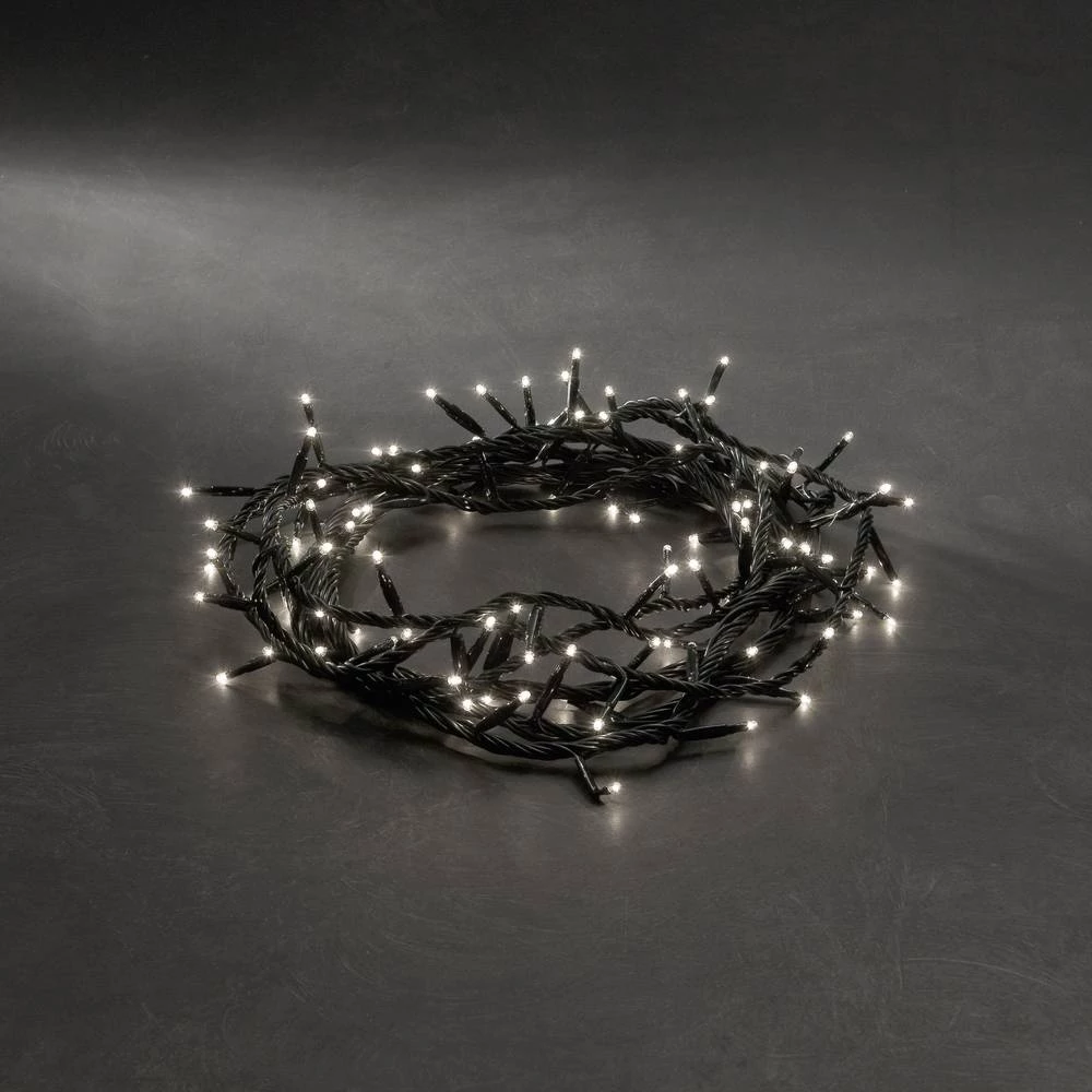 Mikro-Svjetleći LED lanci za vanjsku primjenu 100 bezbojnih žarulja Konstsmide 2083-000 slika