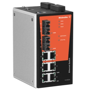 Mrežni prekidač, upravljački Weidmüller IE-SW-PL08MT-6TX-2SCS broj Ethernet portova 6 slika