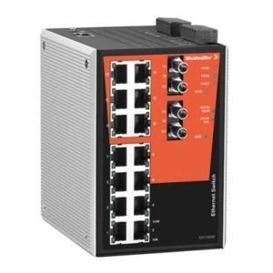 Mrežni prekidač, upravljački Weidmüller IE-SW-PL16MT-14TX-2ST broj Ethernet portova 14 slika
