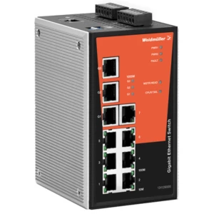Mrežni prekidač, upravljački Weidmüller IE-SW-PL10MT-3GT-7TX broj Ethernet portova 7 slika