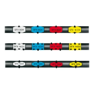 Oznake za vodiče SFX 10/23 NE GR V2 Weidmüller vrsta montaže: kabelske vezice površina natpisa: 23.50 x 5 mm za seriju pojedinač slika