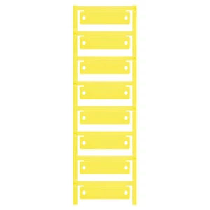 Označivanje uređaja, vrsta montaže: kvačica, područje ispisa: 60 x 15 mm pogodno za seriju držač etiketa, žute boje Weidmüller C slika