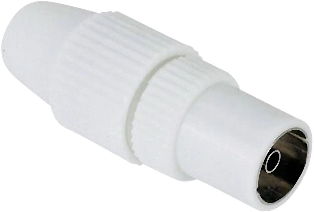 Antenski ženski konektor koaksijalni, steziv antenski utični konektor promjer kabla: 7 mm slika