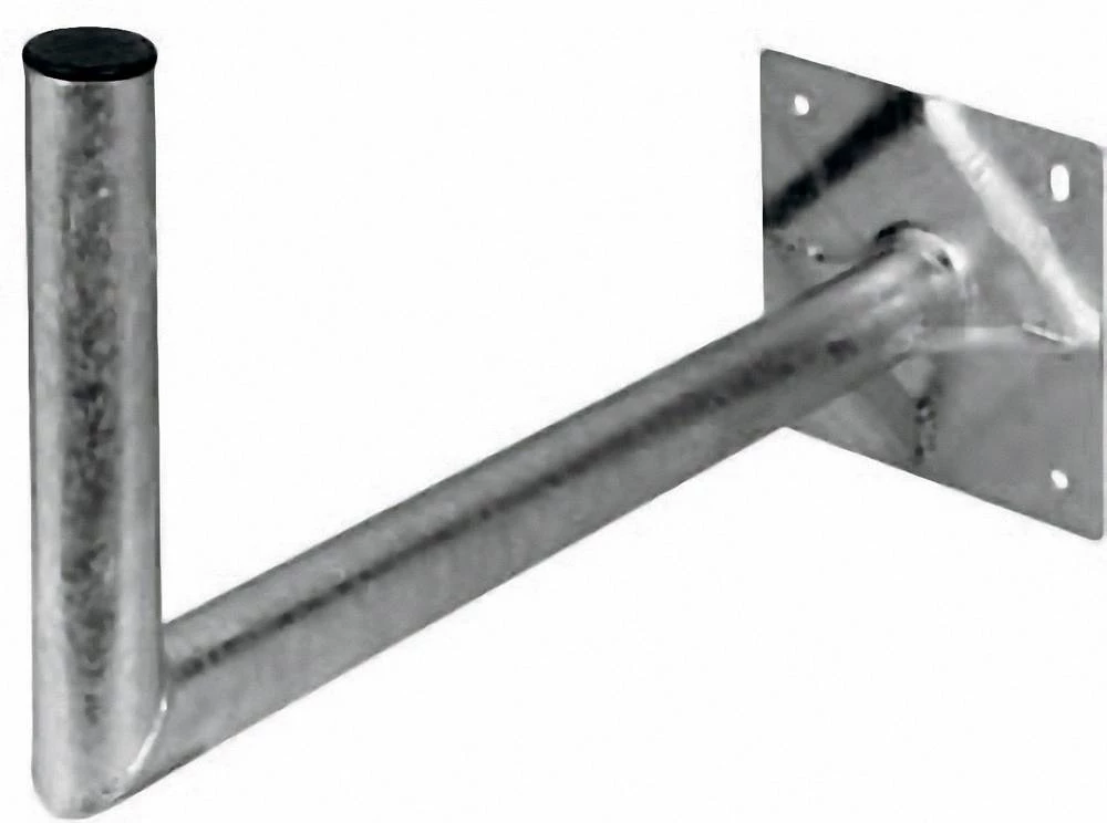 Zidni držač za satelitsku antenu Hama 00044203 razmak od zida: 60 cm za veličina tanjura: do 100 cm srebrna slika