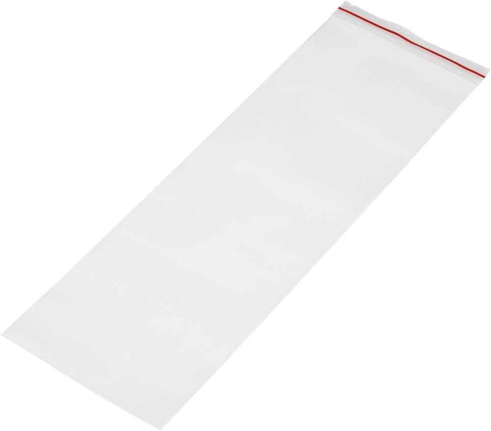 Vrećica sa patentnim zatvaranjem na stisak bez trake za označavanje (Š  x V) 160 mm x 220 mm prozirna, polietilen slika