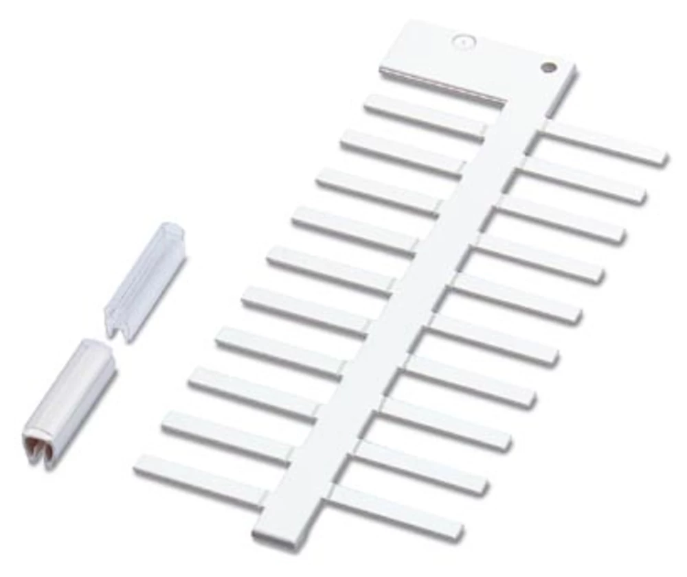 Označivač žice, vrsta montaže: udijevanje, područje ispisa: 4 x 10 mm plave boje Phoenix Contact PABA YE/10 1013766 50 kom. slika