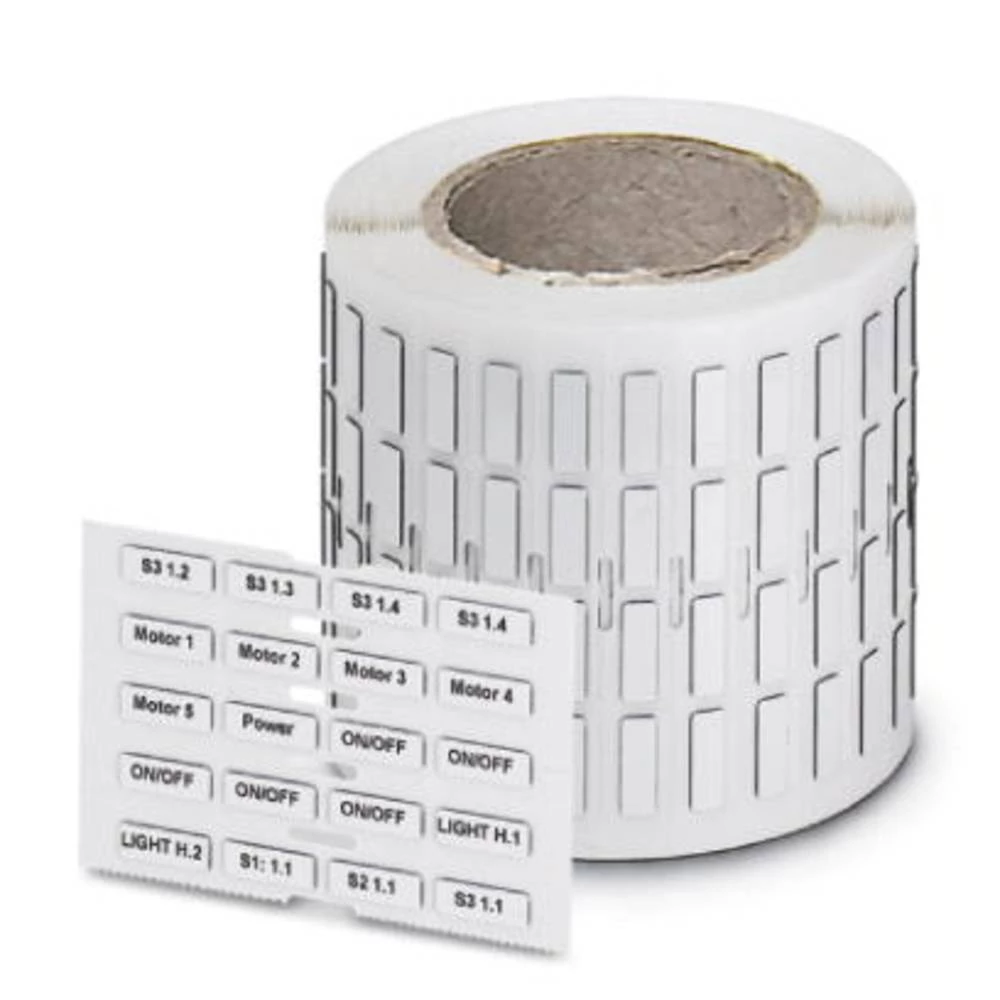 Označivanje uređaja, vrsta montaže: lijepljenje, područje ispisa: 27 x 27 mm pogodno za seriju uređaji i postrojenja, univerzaln slika