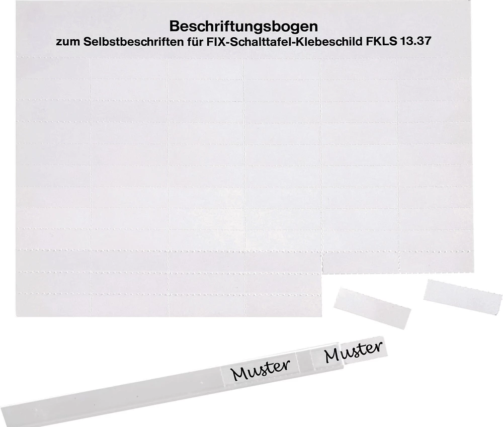 Naljepnice za označavanje kablova 48 x 16 mm polje za označavanje: bijele boje LappKabel 61721840 FKLS 16 broj naljepnica: 32 slika