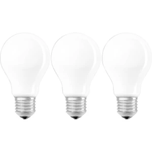 LED žarulja E27 klasičan oblik 7 W = 60 W toplo bijela (promjer x D) 60 mm x 105 mm KEU: A++ OSRAM 3 kom. slika