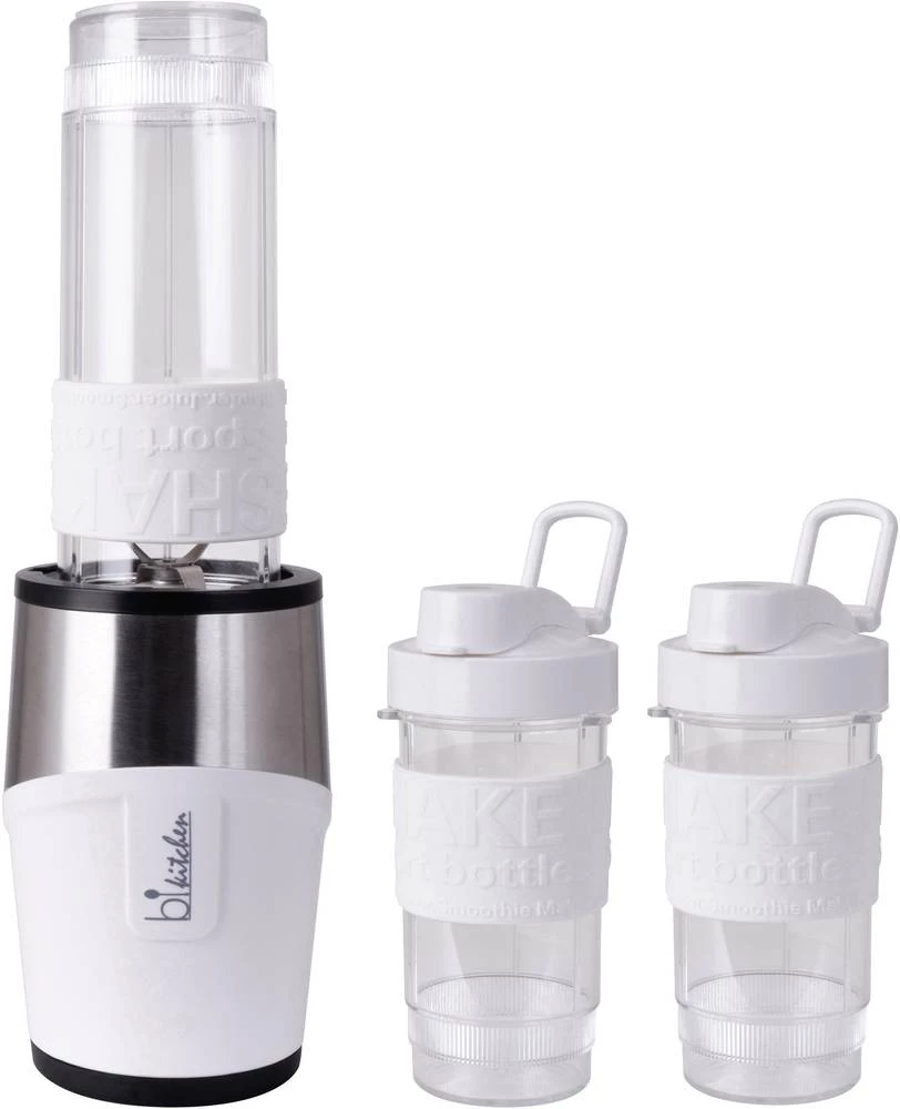 Blender za voćne napitke smooth 110 W BiKitchen 300 W bijela, plemeniti čelik slika