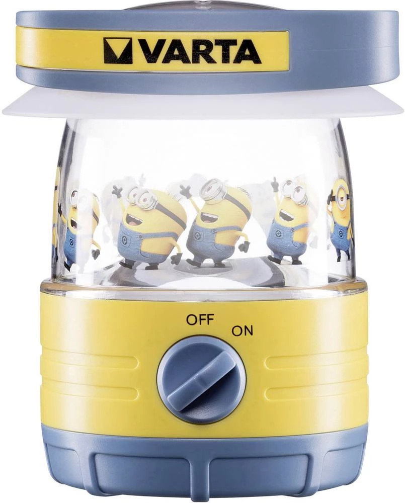 LED svjetiljka za kampiranje Minions 15612101111 Varta na baterije 148 g bijela, žuta, plava slika