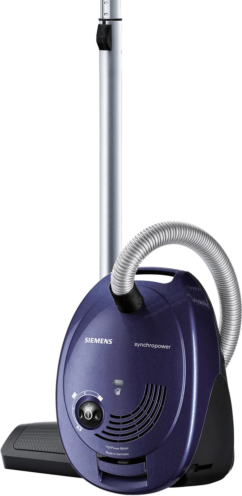 Usisavač s vrećicom Siemens VS06A211 600 W KEU: A ponoćno plava slika