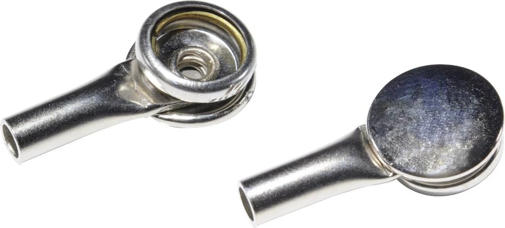 ESD adapterski pritisni gumb Conrad Components BABU-DS-10 pritisni gumb 10 mm, banana utičnica slika