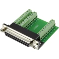 D-SUB utičnica 90 ° broj polova: 25 vijčana Conrad Components DSUB25F-27TB-3 1 kom. slika