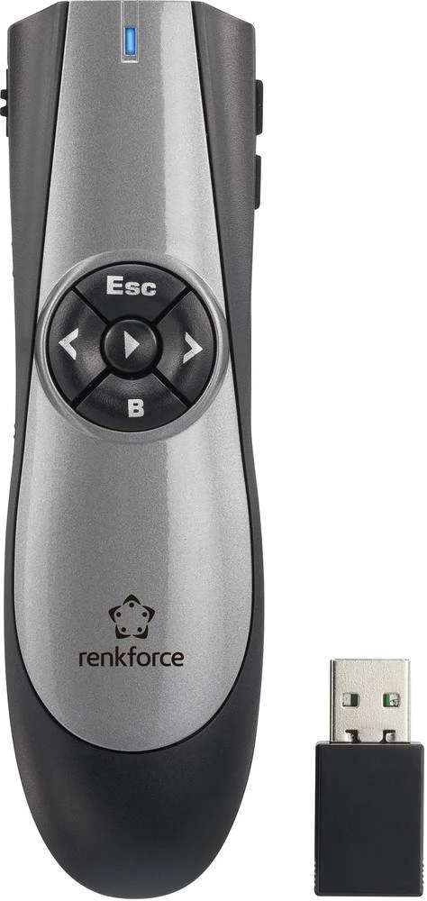 Bežični prezentator s laserskim pokazivačem Renkforce RF-PRE100 slika