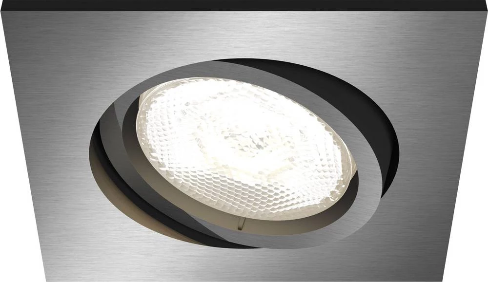 LED ugradbena svjetiljka 4.5 W topla bijela Philips Lighting Shellbark 5039199P0 antracit slika