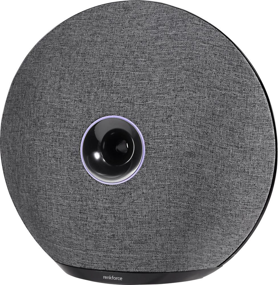 Bluetooth zvučnik 2.1 Renkforce "Oyster1" funkcija slobodnog govora, AUX crne boje slika