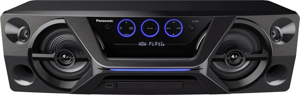 Party zvučnik 5 cm 2 cole Panasonic SC-UA4E-K 300 W 1 kom. slika