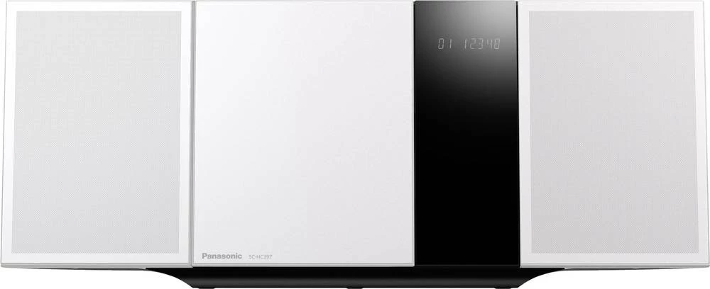 Stereo uređaj Panasonic SC-HC397EG-W AUX, Bluetooth®, DAB+, CD, NFC, UKW, USB, 2 x 20 W bijele boje slika