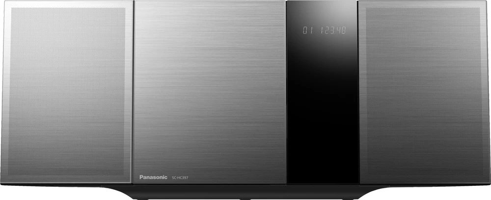 Stereo uređaj Panasonic SC-HC397EG-K AUX, Bluetooth®, DAB+, CD, NFC, UKW, USB, 2 x 20 W crne boje slika