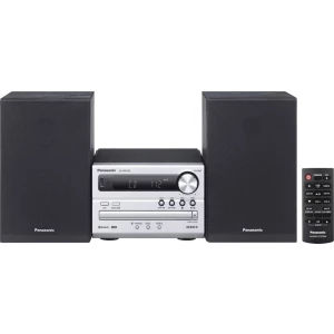 Stereo uređaj Panasonic SC-PM250EG-S Bluetooth®, CD, USB, 2 x 10 W srebrne bojee boje slika